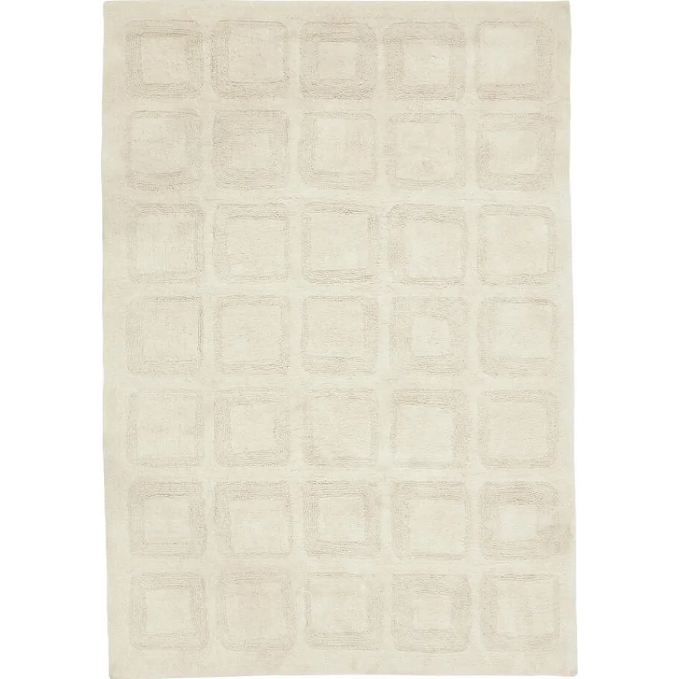 Kwantum Vloerkleed Lewis Wit