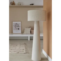 Kwantum Vloerlamp Pandia Off-White