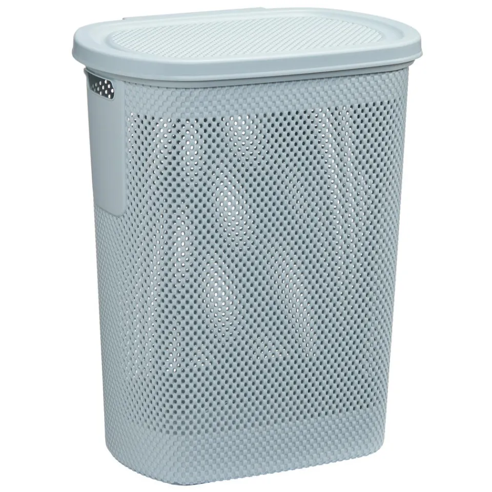 Kwantum Wasmand Kunststof 60 Liter Blauw